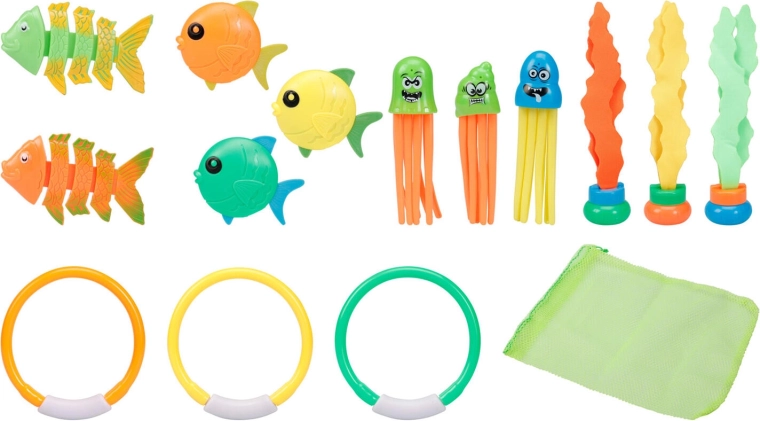Ensemble de jouets de plongée – 15 pièces