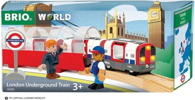 Brio World métro de Londres – train avec lumières et sons