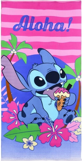 Serviette de bain Lilo & Stitch - 1 pièce