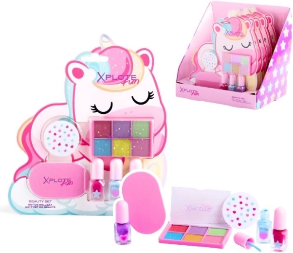 Coffret de maquillage licorne - 1 pièce