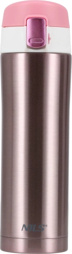 Gourde isotherme NILS Camp NCB10 rose - 1 pièce