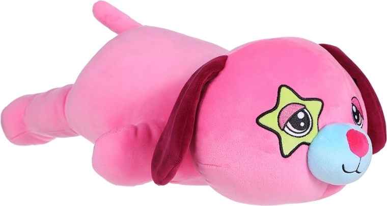 Chien en peluche Broskvička 50 cm – allongé