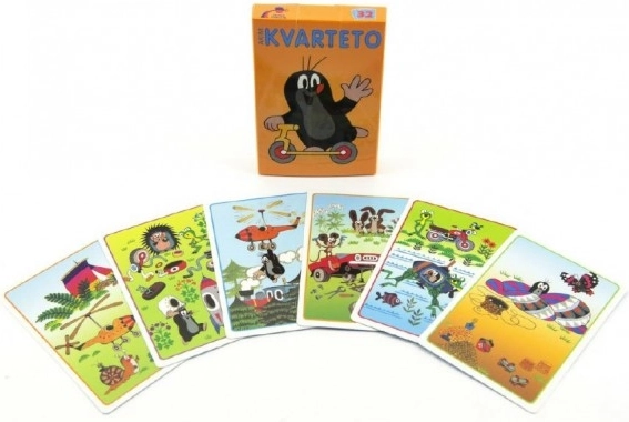 Kvarteto Krtek – jeu de cartes pour enfants