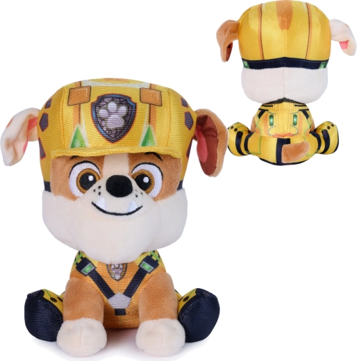 GUND Pat’ Patrouille peluche Rubble (film Dino) 15 cm