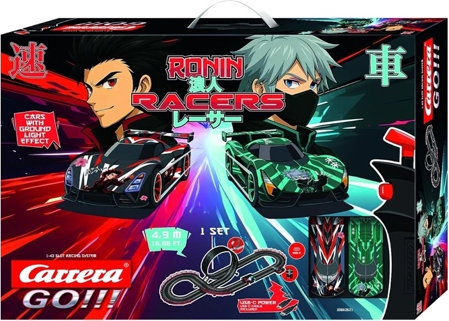 Circuit de course Carrera GO!!! Ronin Racers de 4,9 m