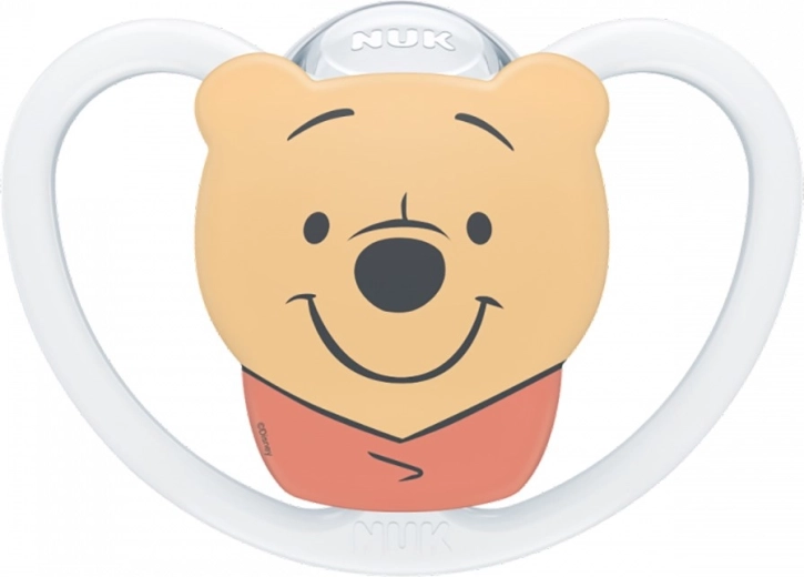 Sucette NUK Perfect Match Air Disney Winnie l’Ourson 6–18 mois, blanche