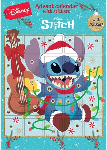 Calendrier de l’Avent avec autocollants Lilo & Stitch