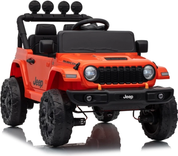 Voiture électrique pour enfants Jeep Rubicon 24 V orange