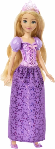 Poupée DISNEY PRINCESS RAIPONCE avec robe scintillante et accessoires