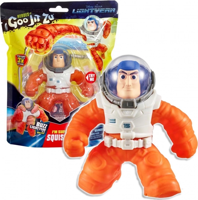 Figurine Goo Jit Zu BUZZ L'ÉCLAIR XL – souple et extensible 15 cm