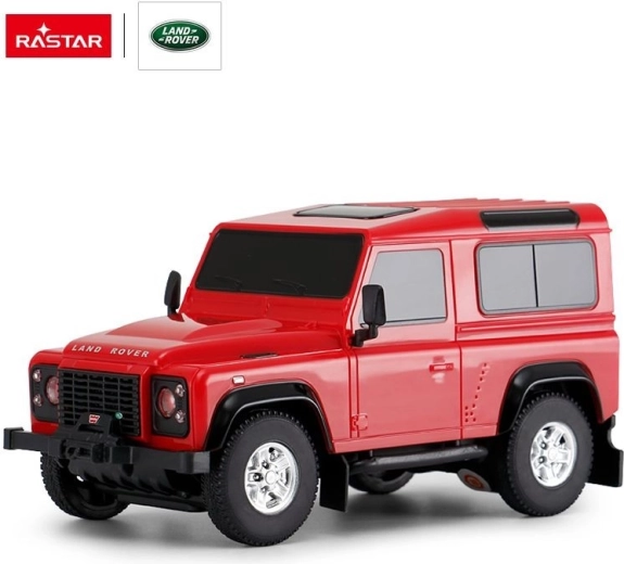 Voiture RC Rastar Land Rover Defender 1:24 rouge - 1 pièce