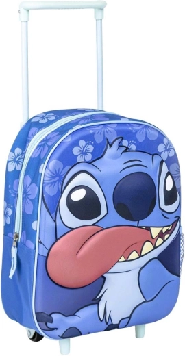 Sac à dos à roulettes 3D Lilo et Stitch - 1 pièce