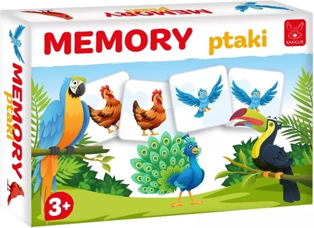 Pexeso Oiseaux – jeu de mémoire pour enfants
