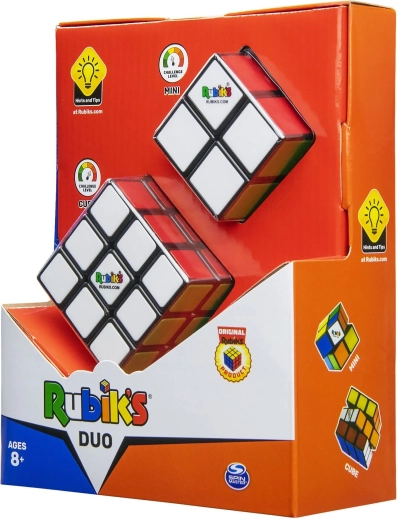 Set 2-en-1 Cube de Rubik 2x2 et 3x3 Spin Master