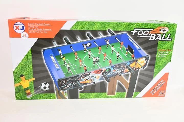 Baby-foot de table en bois pour jouer à la maison