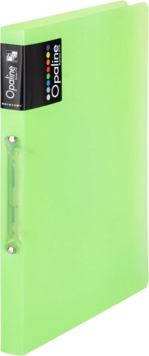 Classeur à anneaux A4 en polypropylène Opaline vert