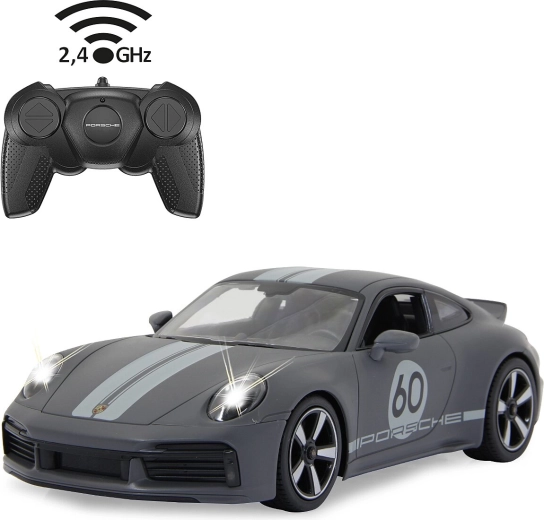Voiture RC Porsche 911 Sport Classic 1:16 grise