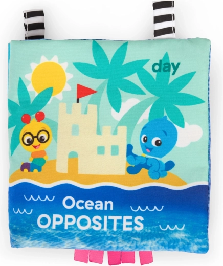 Livre d'activités sensoriel souple Baby Einstein Ocean Opposites dès la naissance