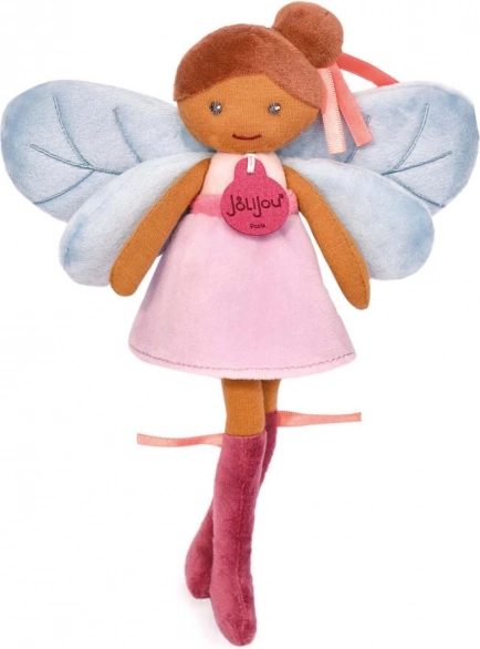 Doudou poupée Tara 25 cm – fée papillon