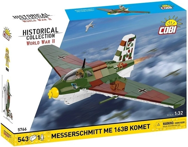 Kit de construction de l’avion Messerschmitt Me 163B Komet par COBI (543 pièces)