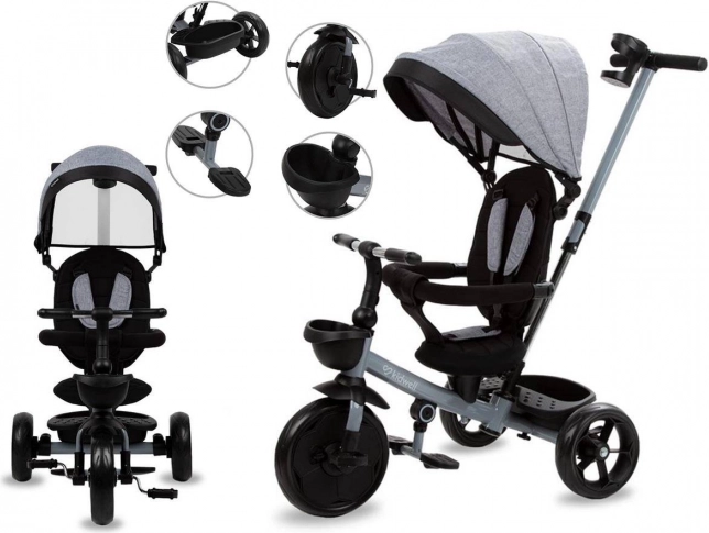 tricycle kidwell axel titanium grey
