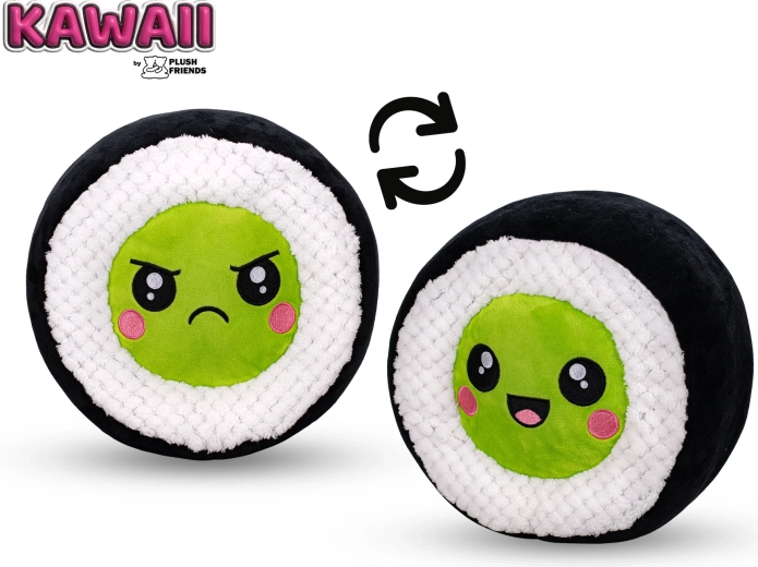 Plush Friends Kawaii sushi avocat en peluche 25 cm - 1 pièce