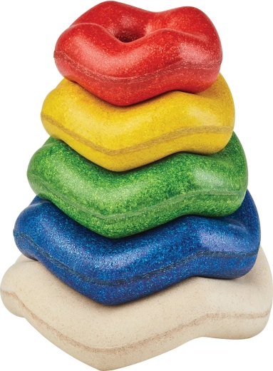 Anneaux empilables ondulés PlanToys