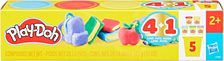 Play-Doh set de pâte à modeler 5 pots