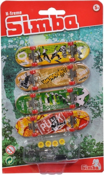 Mini set de skateboards X-Treme 4 pièces