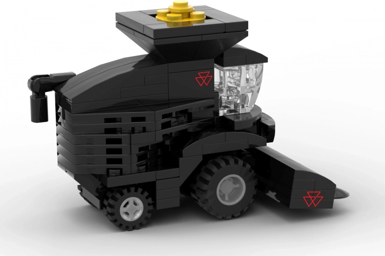 Brixies Plus Massey Ferguson Ideal Mini – moissonneuse-batteuse, 111 pièces