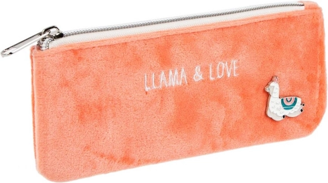 Trousse en peluche lama - 1 pièce