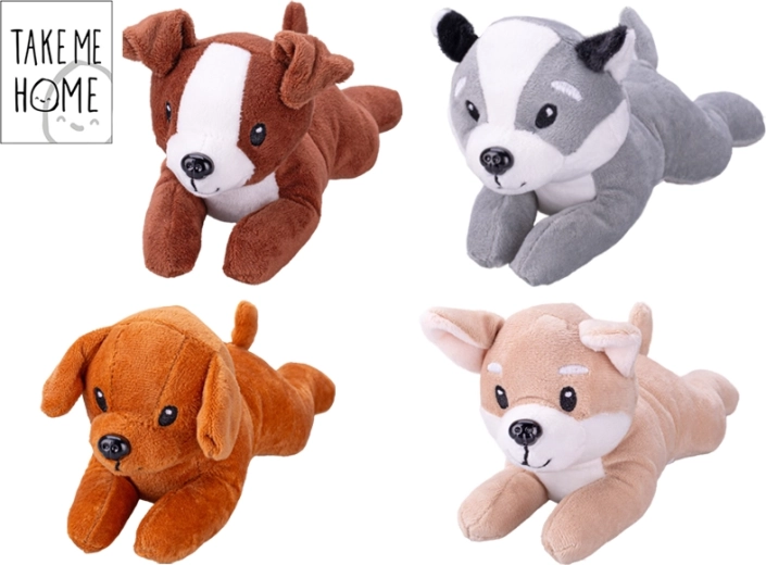 Chien en peluche Take Me Home 20 cm