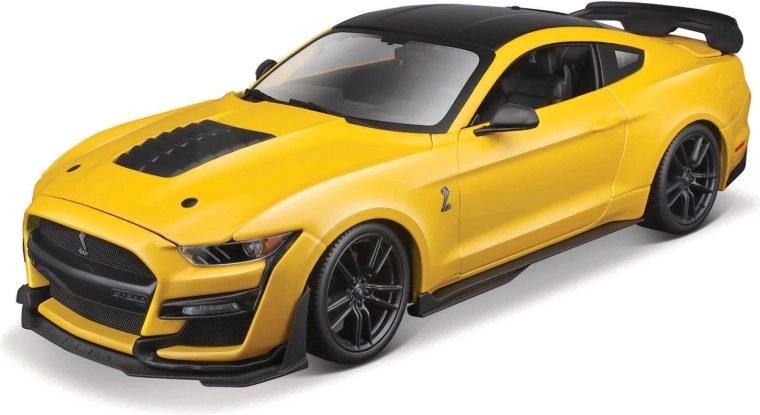 Maisto Mustang Shelby GT500 2020 jaune 1:18