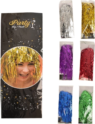 Perruque de costume à franges (6 variantes)