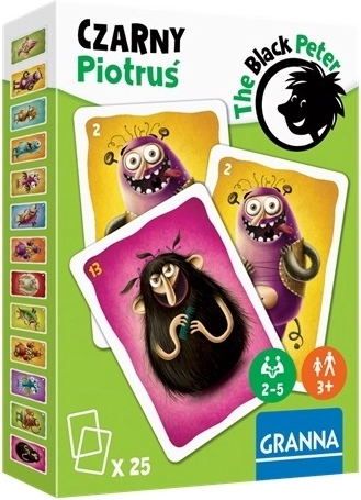 Pierre Noir : monstres dans le placard – jeu de cartes