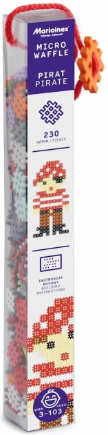 Jeu de construction Marioinex Micro Waffle pirate 230 pièces