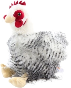 Poule en peluche éco-responsable 20 cm