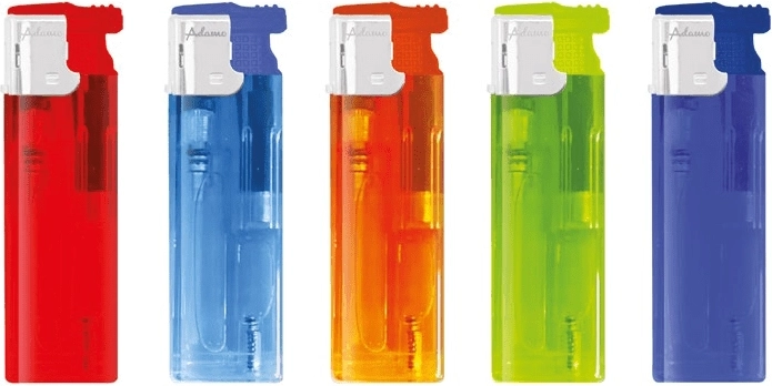 Briquet en plastique FireLight Turbo – lot de 50 pièces