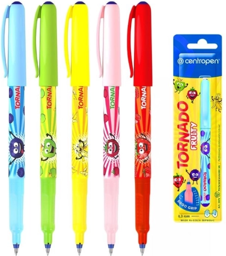 Stylo à bille Centropen Tornado Fruity avec parfum fruité - 1 pièce