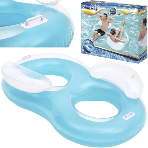 Matelas flottant double pour piscine Bestway