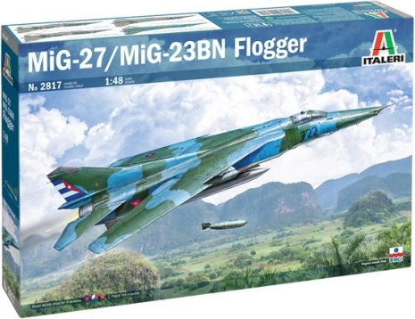 Maquette plastique MiG-27/MiG-23BN Flogger 1/48