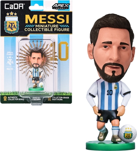 Figurine de collection CaDA Lionel Messi #10 7 cm - 1 pièce
