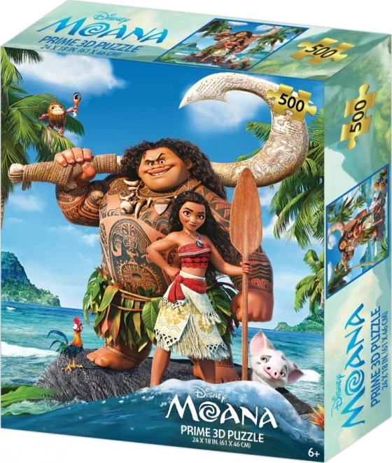 Puzzle 3D MOANA 500 pièces