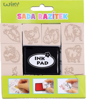 Ensemble de tampons Animaux