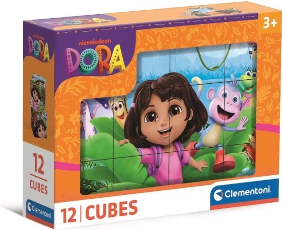 Cubes Cubi Dora – 12 pièces (6 images)