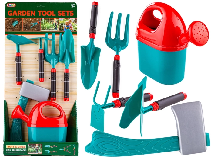 Ensemble d’outils de jardin pour enfants 6 pièces – en promotion (butteur fissuré)