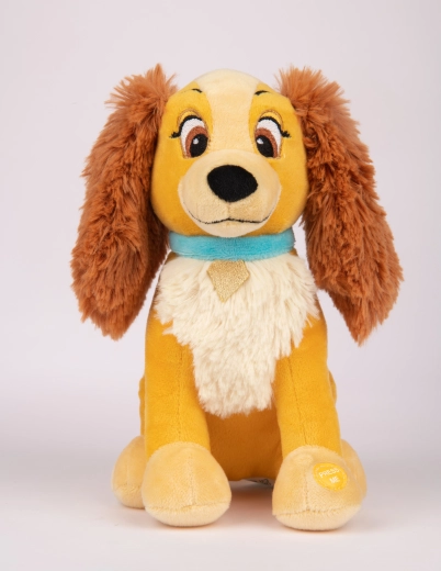 Peluche Lady avec son 20 cm (La Belle et le Clochard)