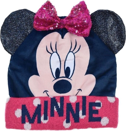 Bonnet en velours Minnie