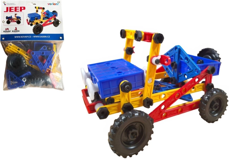 Variant mini Jeep – jeu de construction polytechnique (209 pièces)