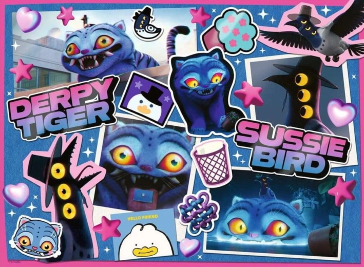 Puzzle Ravensburger K-pop : Chasseuse de démons XXL 300 pièces